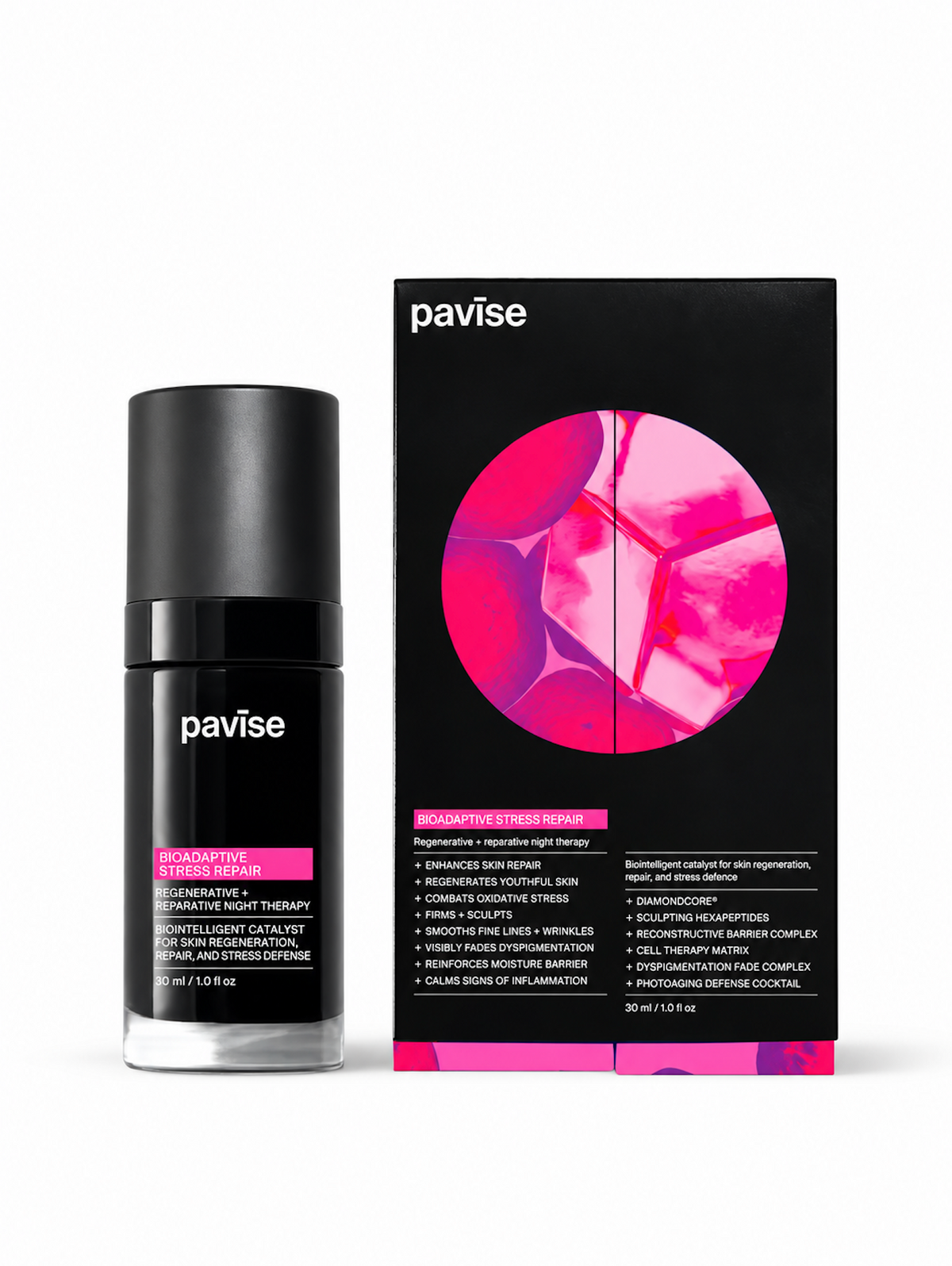 Bioadaptive Stress Repair by Pavise